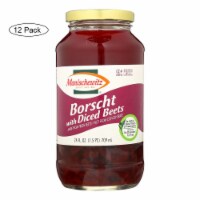 Manischewitz - Borscht with Shredded Beets - Case of 12 - 24 oz.