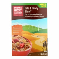 Mom's Best Naturals Oats and Honey Blend - Case of 14 - 18 oz.