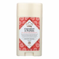 Nubian Heritage Deodorant - All Natural - 24 Hour - Coconut and Papaya - with Vanilla Oil