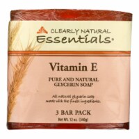 Clearly Natural Bar Soap - Vitamin E - 3 Pack - 4 oz.