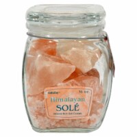 Himalayan Salt Sole Salt Chunks in Jar - 16 oz.
