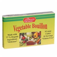 Organic Gourmet - Bouillon Cubes Veg - Case of 12-2.82 oz.