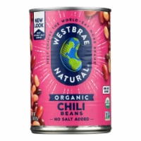 Westbrae Foods Organic Chili Beans - Case of 12 - 15 oz.
