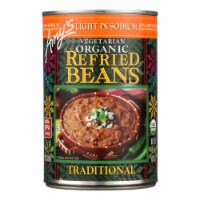Amy's - Organic Light In Sodium Traditional Refried Beans - Case of 12 - 15.4 oz.
