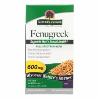 Nature's Answer - Fenugreek Seed - 90 Vegetarian Capsules Perspective: Main