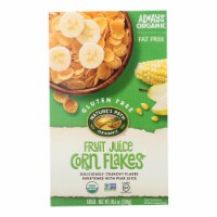 Nature's Path Organic Corn Flakes Cereal - Fruit Juice Sweetened - Case of 12 - 10.6 oz.