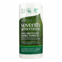 Seventh Generation Paper Towels - White - 156 sheet roll - Case of 24