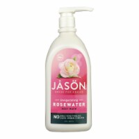 Jason Body Wash Pure Natural Invigorating Rosewater - 30 fl oz.