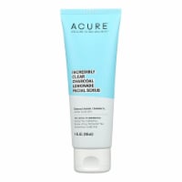 Acure - Charcoal Lemonade Facial Scrub - Incredibly Clear - 4 fl oz.