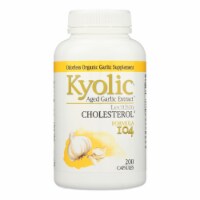 Kyolic - Aged Garlic Extract Cholesterol Formula 104 - 200 Capsules