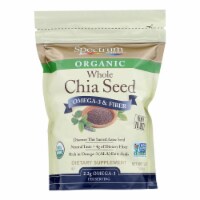 Spectrum Essentials Organic Chia Seeds - Omega-3 and Fiber - 12 oz.