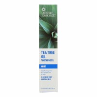 Desert Essence - Natural Tea Tree Oil Toothpaste Mint - 6.25 oz.