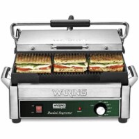 Waring Commercial WPG250 Panini Supremo Large Panini Grill, Pancake drip Crepe
