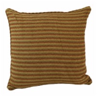 Chenille Bolster Pillow with Insert - Autumn Gingham