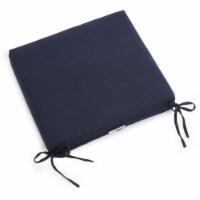 20-inch by 19-inch Twill Chair Cushion - Navy