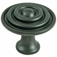 Ultra 1-.50in. Round Oil Rubbed Bronze Designers Edge Cabinet Knob  41876