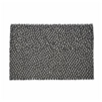 Chanda - Handmade Wool Braided Shaggy Rug 4 x 6 ft