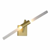 Karina Wall Sconce - 2 Bulbs Brushed Brass