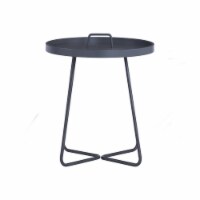 Jax Round Coffee Table - Grey