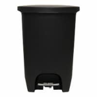 Glad 13 Gallon Trash Can - Black Perspective: Main