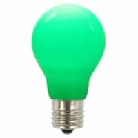A19 LED Green Ceramic Bulb E26 Nk Base - XA19C04