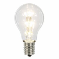 A19 LED WmWht Transp Bulb E26 Nk Base - XA19T11