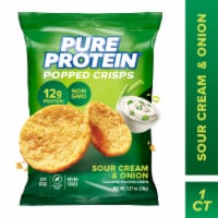 Pure Protein Sour Cream & Onion Popped Crisps