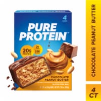Pure Protein™ Chocolate Peanut Butter Protein Bars Perspective: Main