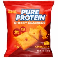 Pure Protein™ Cheddar Cheesy Crackers Perspective: Main