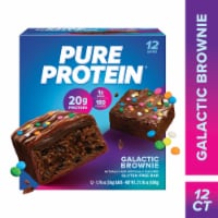 Pure Protein® Galactic Brownie Gluten Free Protein Bar Perspective: Main