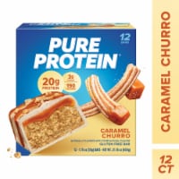 Pure Protein® Caramel Churro Gluten Free Protein Bars Perspective: Main