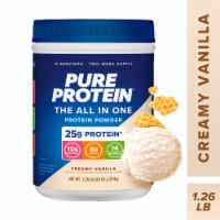 Pure Protein® All in One Vanilla Powder Perspective: Main