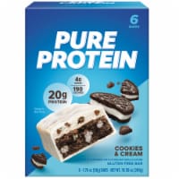 Pure Protein® Cookies & Cream Protein Bars