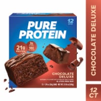 Pure Protein Chocolate Deluxe Protein Bars Perspective: Main