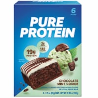 Pure Protein Chocolate Mint Cookie Protein Bars Perspective: Main