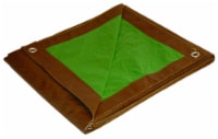 Foremost Tarp Co. Dry Top Reversible Tarp - Brown/Green