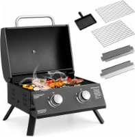 SUGIFT 4 Burner Propane Gas Grill Flat Top Griddle Grill in Black, 1 unit -  Kroger