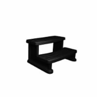 California Home Spas SSSBLK Cover Valet Spa Side Step, Black
