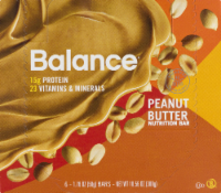 Balance Bar Peanut Butter Sleeve