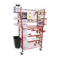 Mobile Painters Prep Supply Cart with Masker