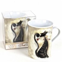 Porcelain Mug In Gift Box - Cat Tea Time