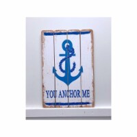 Anchor Me Wooden Sign Wall Decor