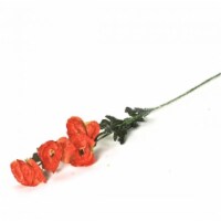 23 in. Artificial Flowers - Red Poppies