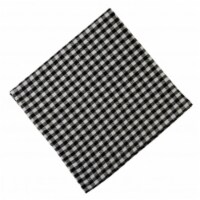 AG-20292S-4 Napkins, Toro Black Check - Set of 4