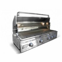 RCS 42'' Cutlass Pro Series Grill, Blue LED W/Rear Burner - Propane