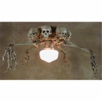 Skeleton Arm Ceiling Fan with light