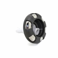 3.38 in. Poly Storm Rotating Crown & 6-Spoke Jet Internal, Dark Silver & Sterling Silver