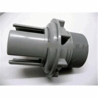 2 in. MPT Filter Suction Adapter Fitting with Jam Nut
