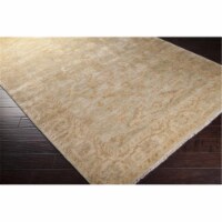Rug  Rectangular White Swan Hand Knotted Accent Rug 2 x 3 ft.