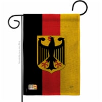 13 x 18.5 in. Germany Burlap Flags of the World Nationality Impressions Decorative Vertical D